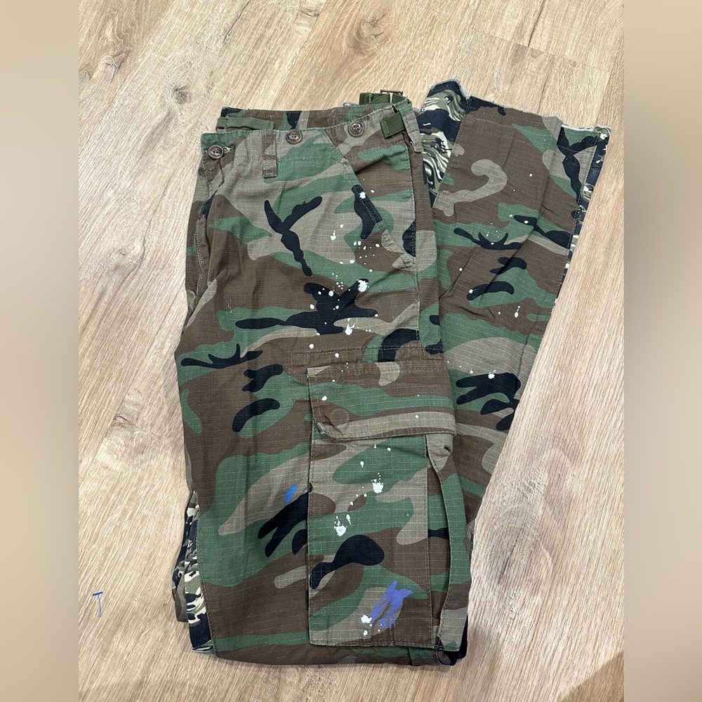 BOOTCUT CARGO PANTS-MNML